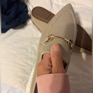 Steve Madden Mules Luxury Old $$ Mules Slides Silver Horse-bit Loafers NEW 9